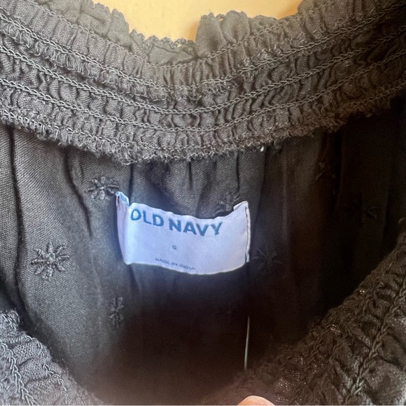 Old Navy Peasant Mini Dress - Size Small - Hippie Boho Lightweight NWT - Picture 3 of 7